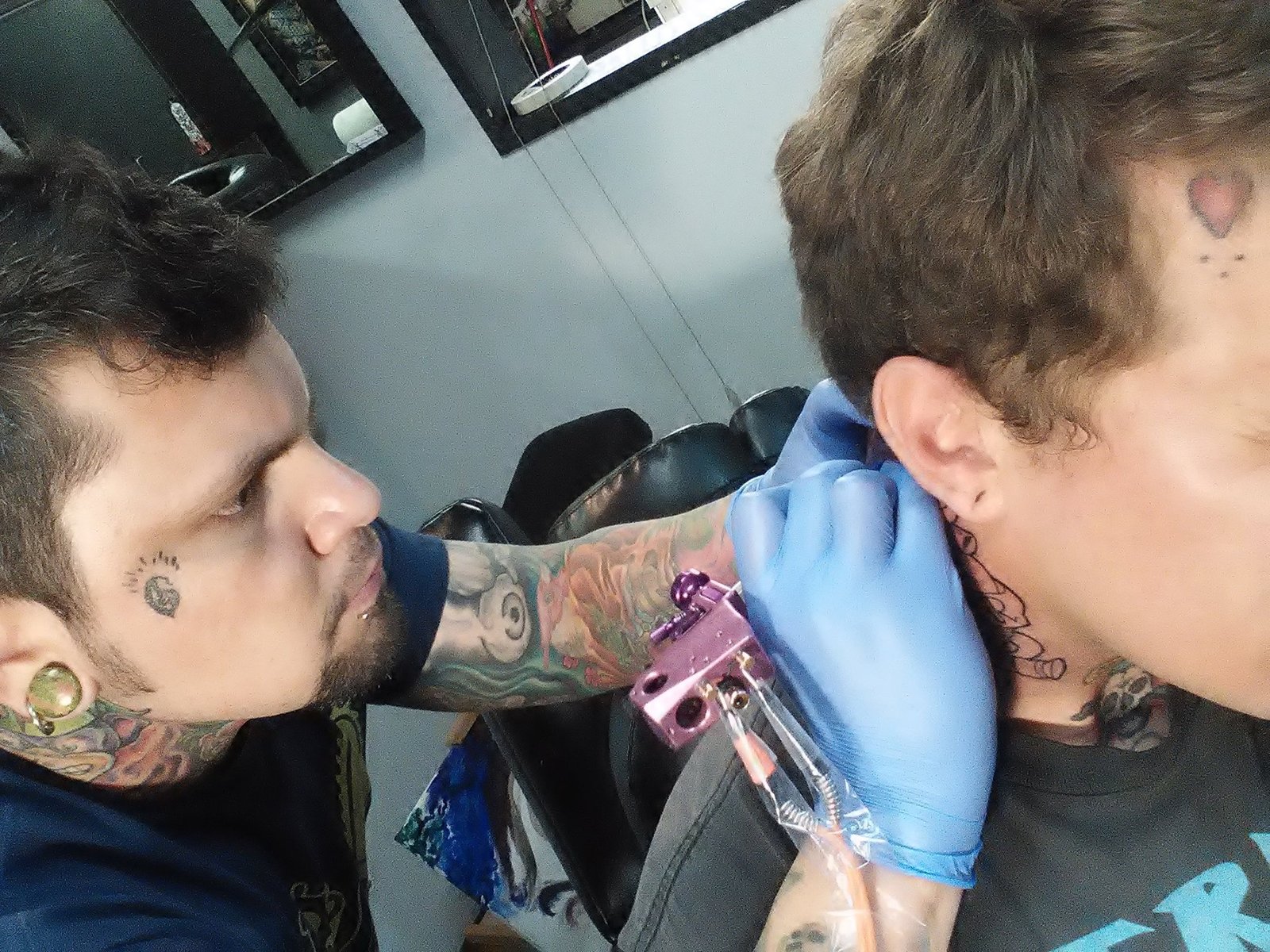 Color tattoo artwork by Blindside Tattoo