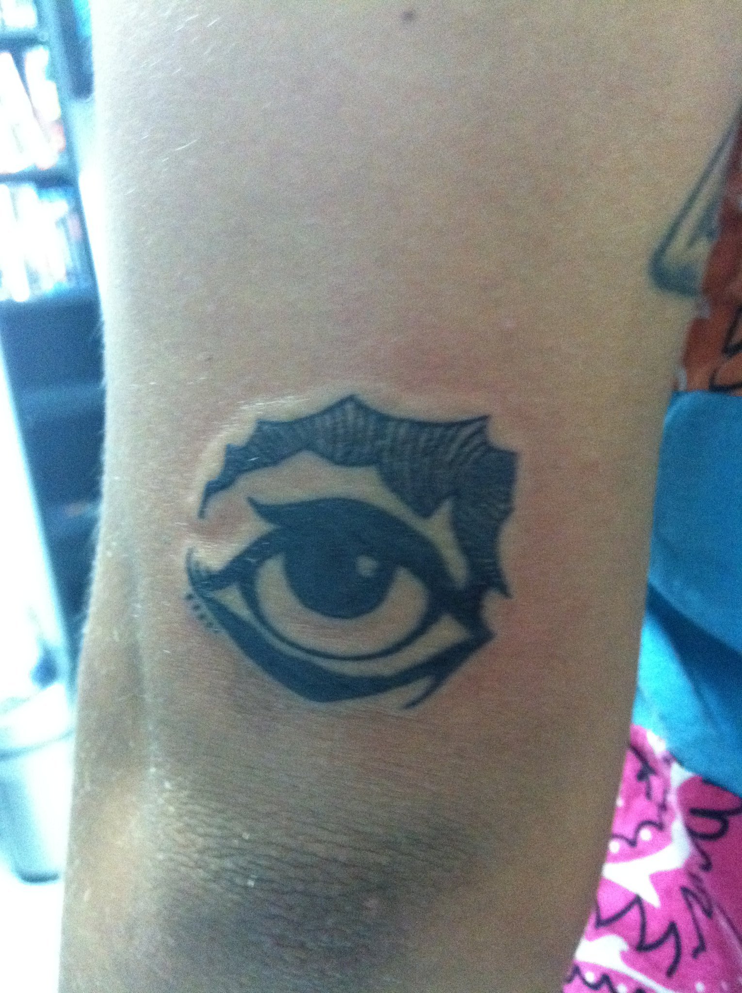 Color tattoo artwork by Blindside Tattoo
