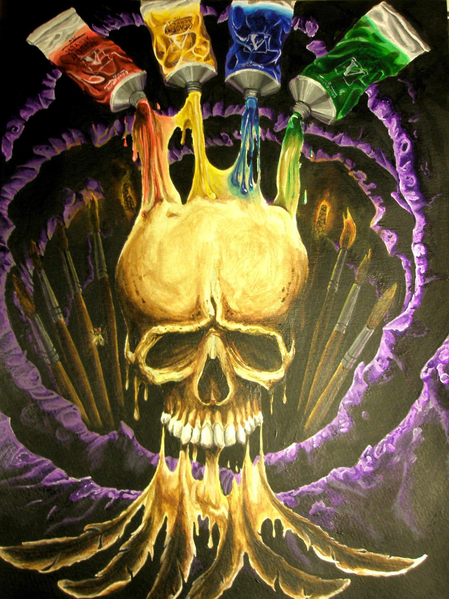 Color tattoo artwork by Blindside Tattoo
