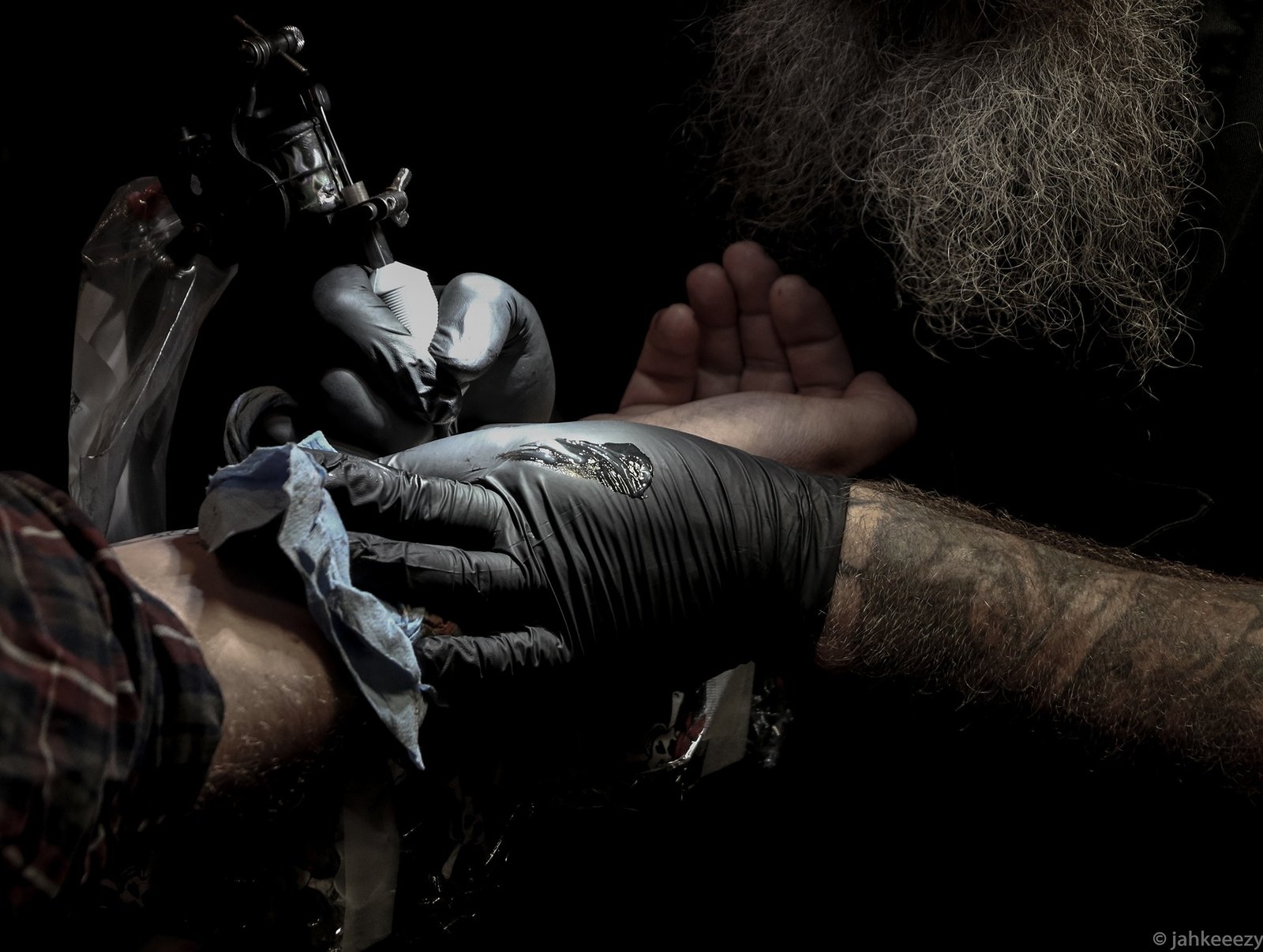 Black & grey tattoo artwork by Blindside Tattoo