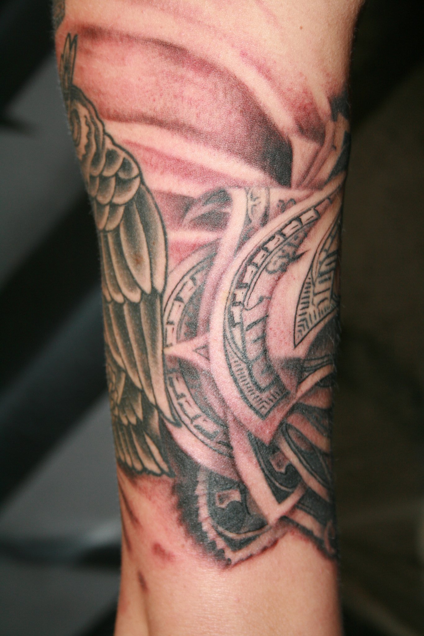 Color tattoo artwork by Blindside Tattoo