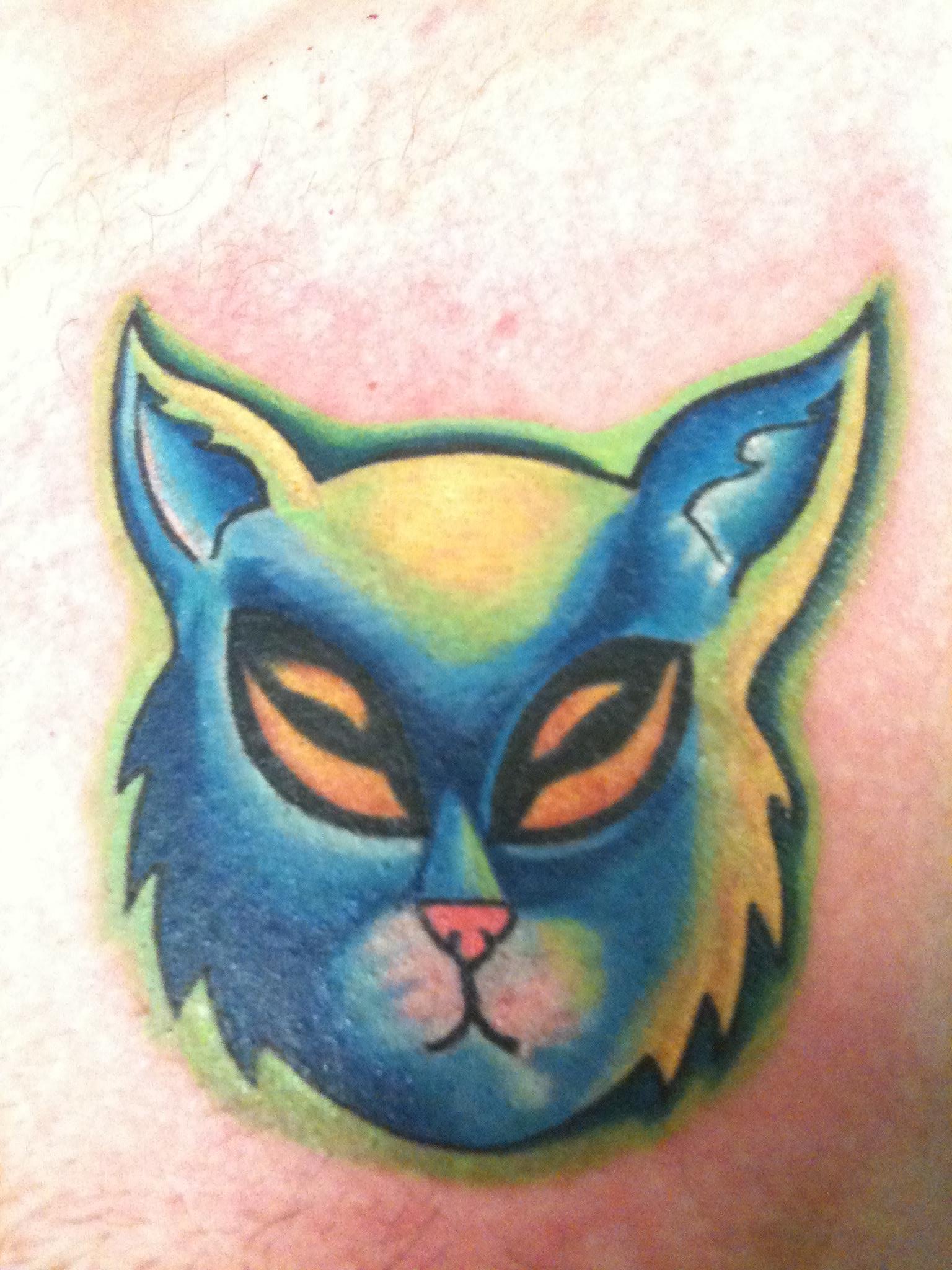 Color tattoo artwork by Blindside Tattoo