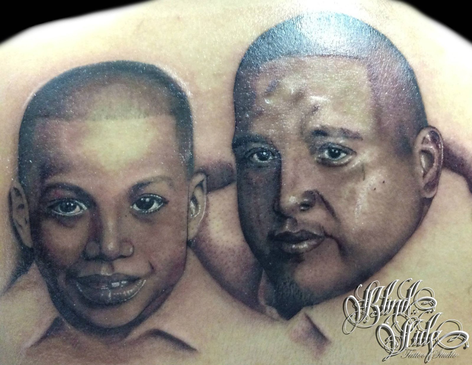 Color tattoo artwork by Blindside Tattoo