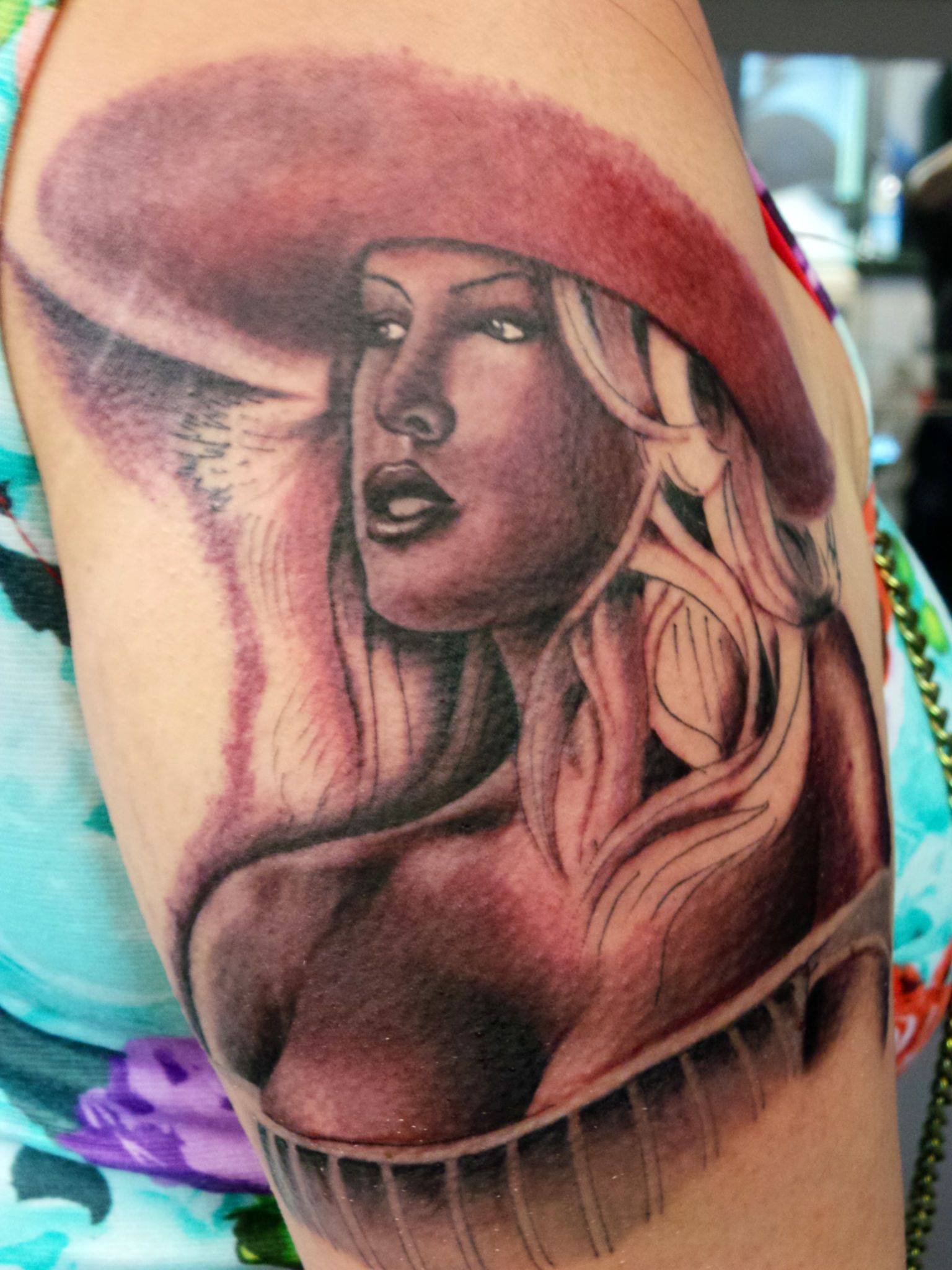 Color tattoo artwork by Blindside Tattoo