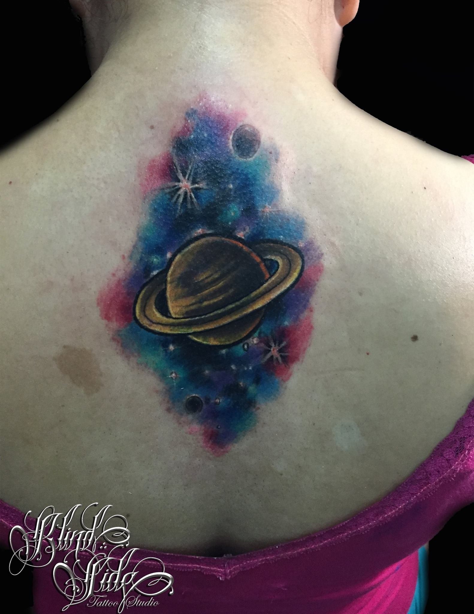 Color tattoo artwork by Blindside Tattoo