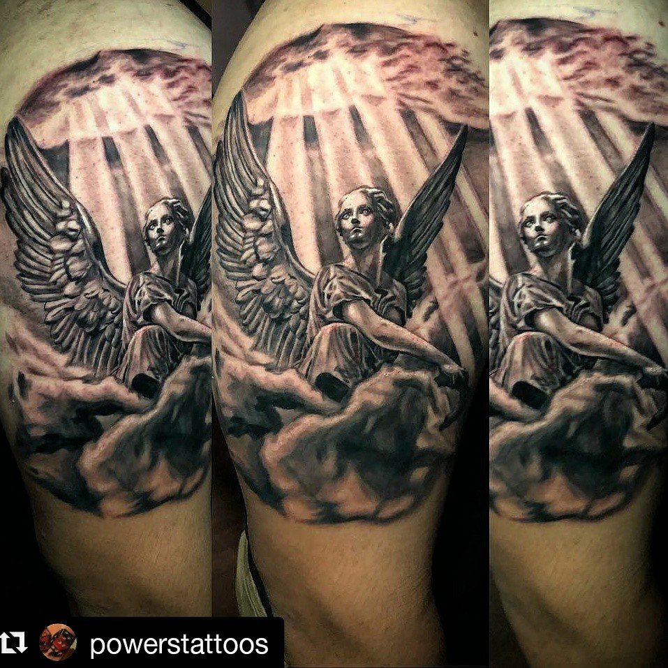 Color tattoo artwork by Blindside Tattoo