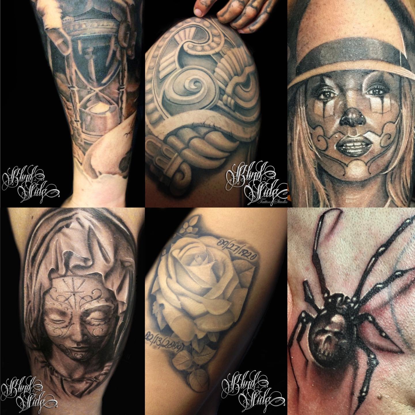 Color tattoo artwork by Blindside Tattoo