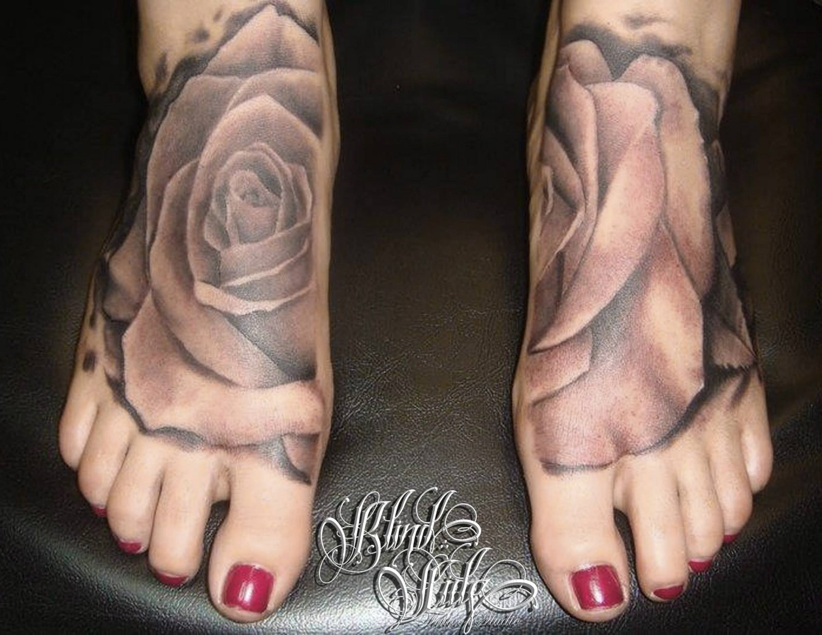 Color tattoo artwork by Blindside Tattoo