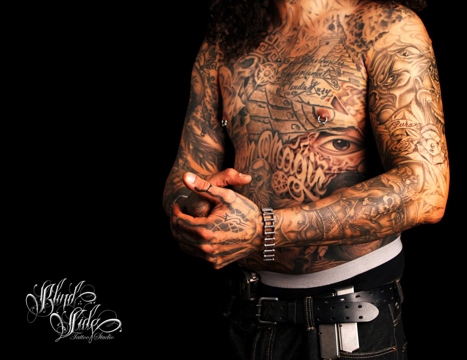 Color tattoo artwork by Blindside Tattoo