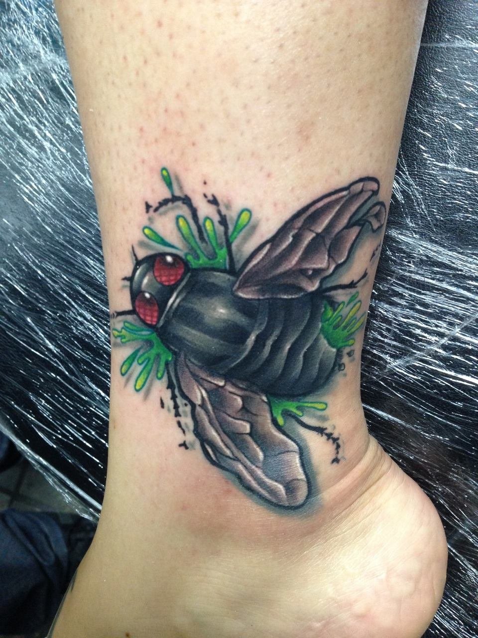 Color tattoo artwork by Blindside Tattoo