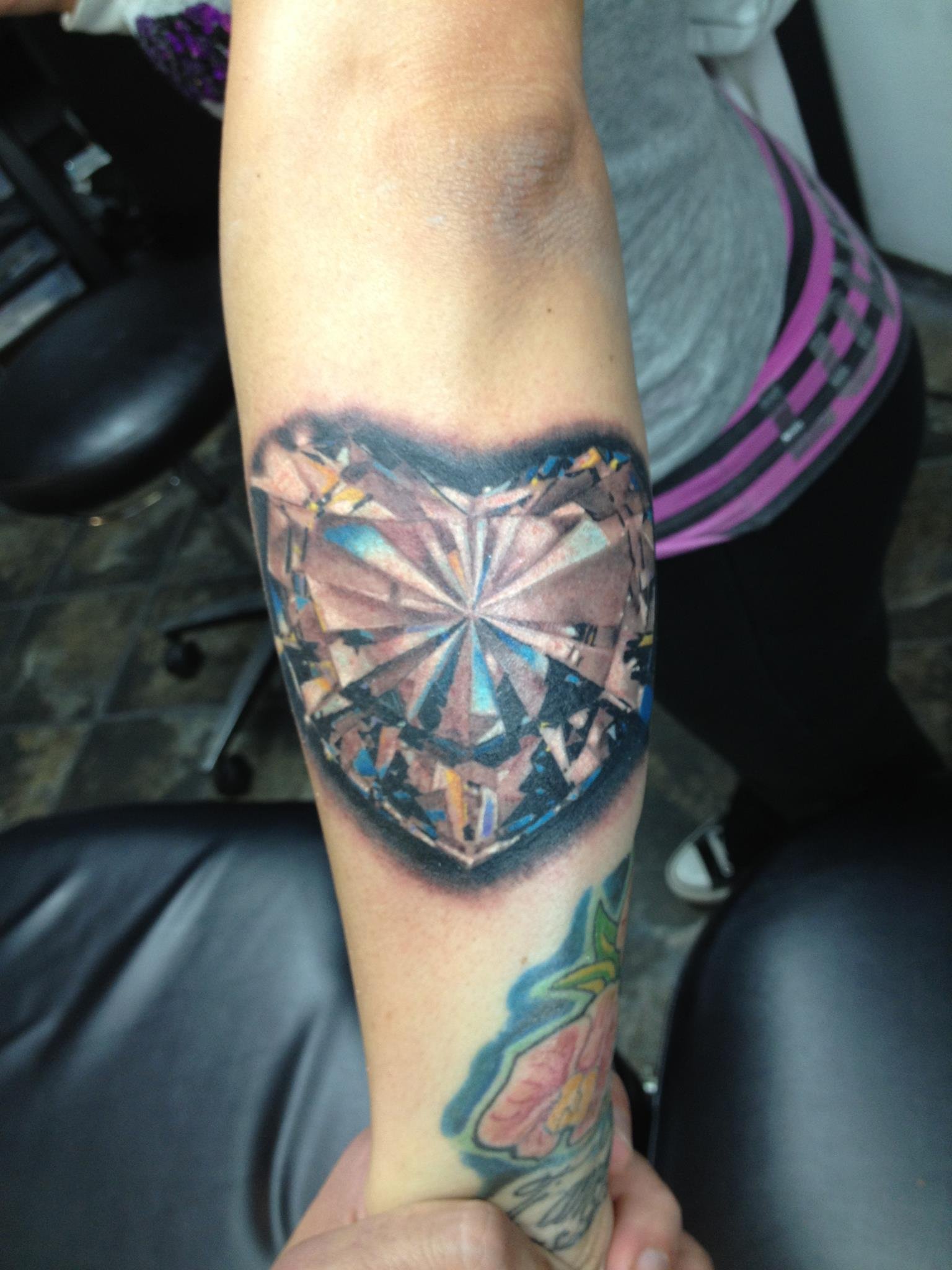 Color tattoo artwork by Blindside Tattoo