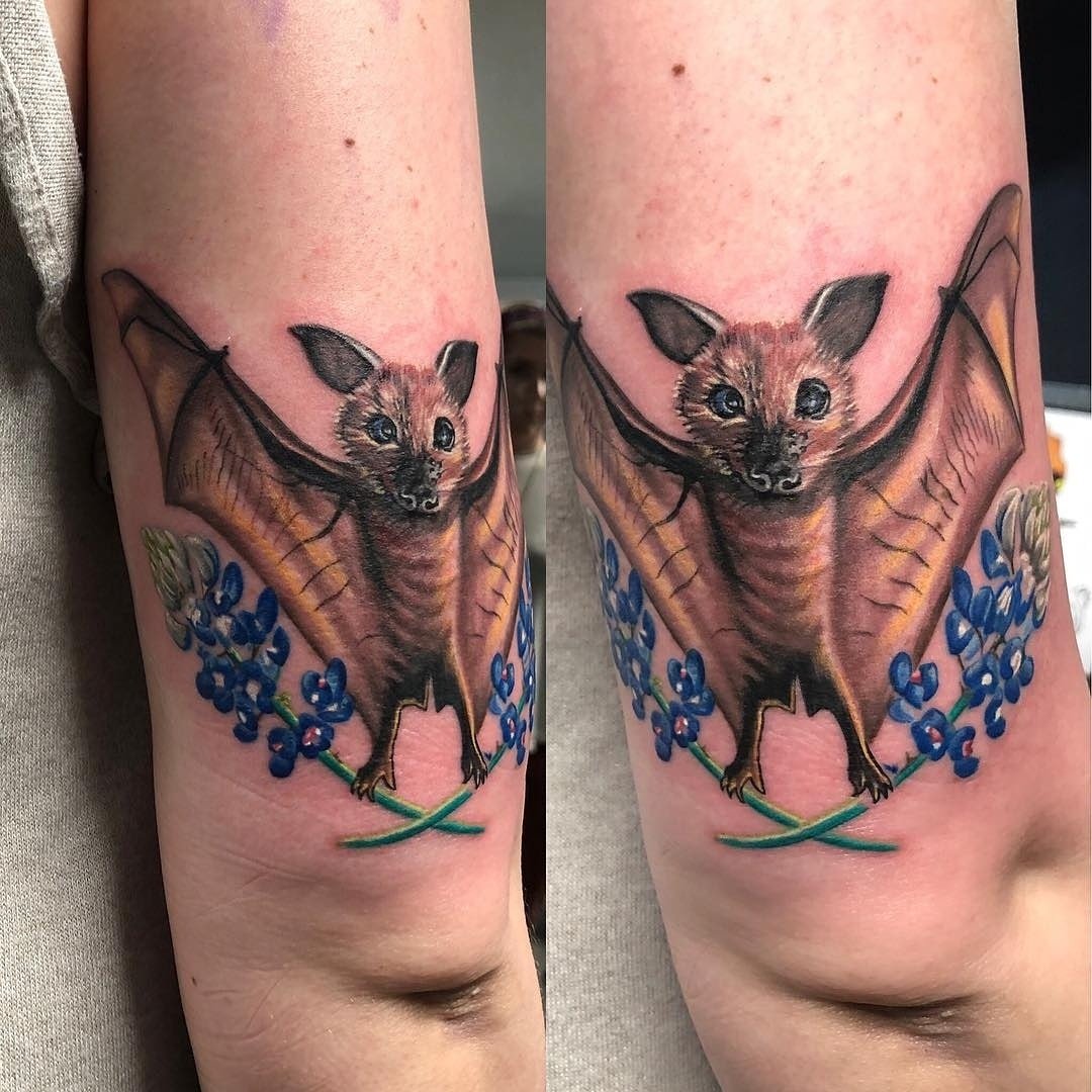 Color tattoo artwork by Blindside Tattoo