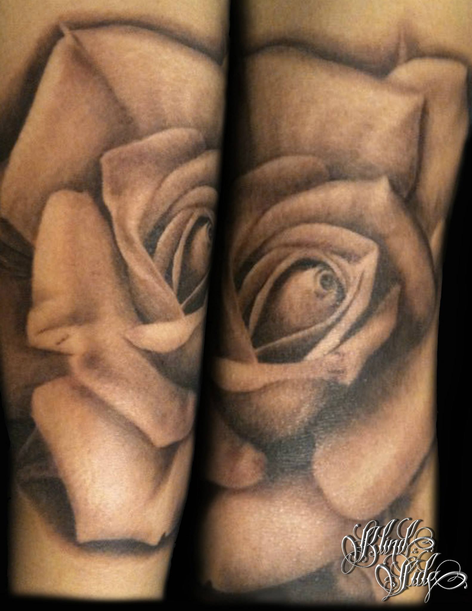 Color tattoo artwork by Blindside Tattoo