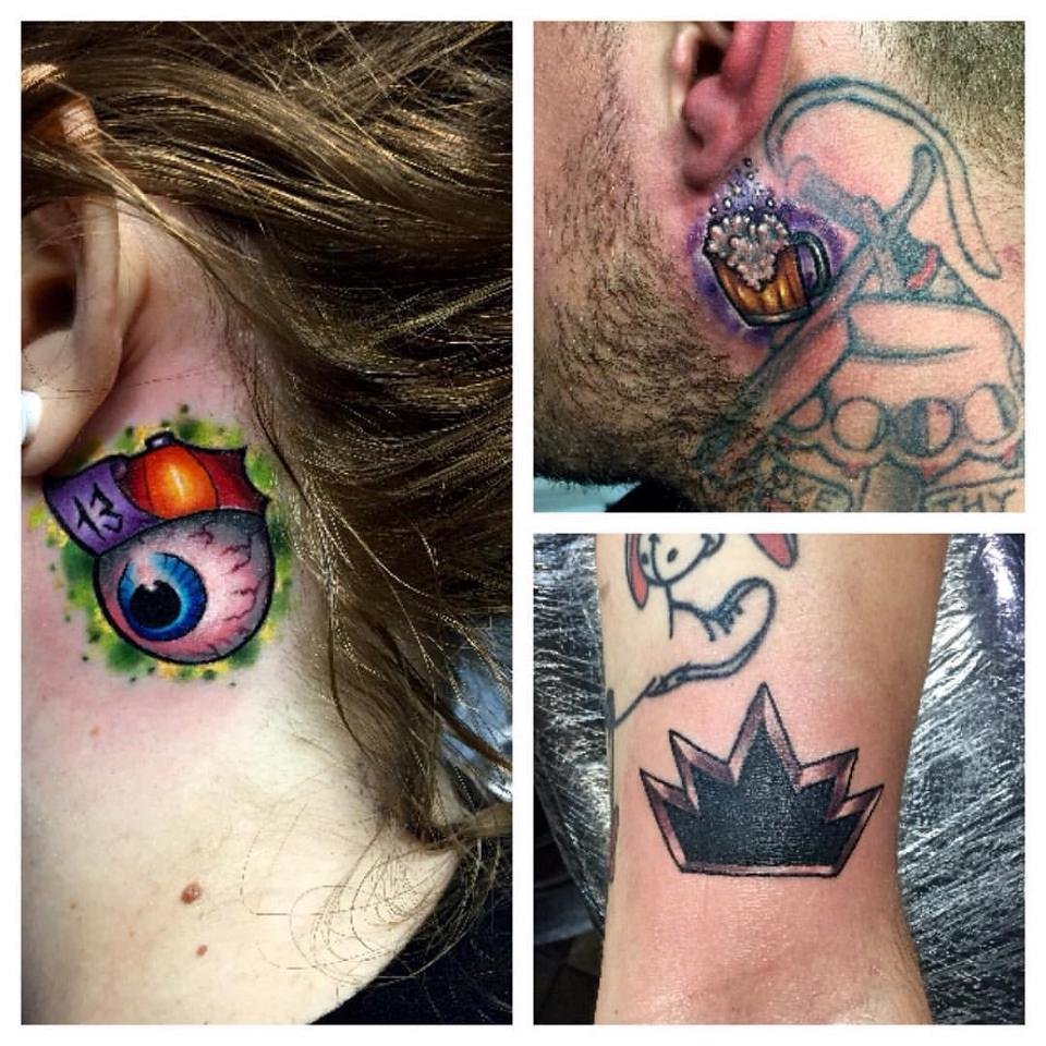 Color tattoo artwork by Blindside Tattoo