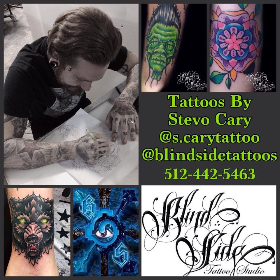 Color tattoo artwork by Blindside Tattoo
