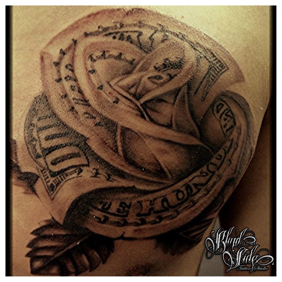 Color tattoo artwork by Blindside Tattoo