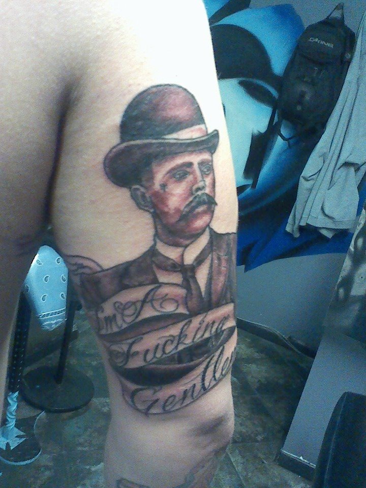 Color tattoo artwork by Blindside Tattoo