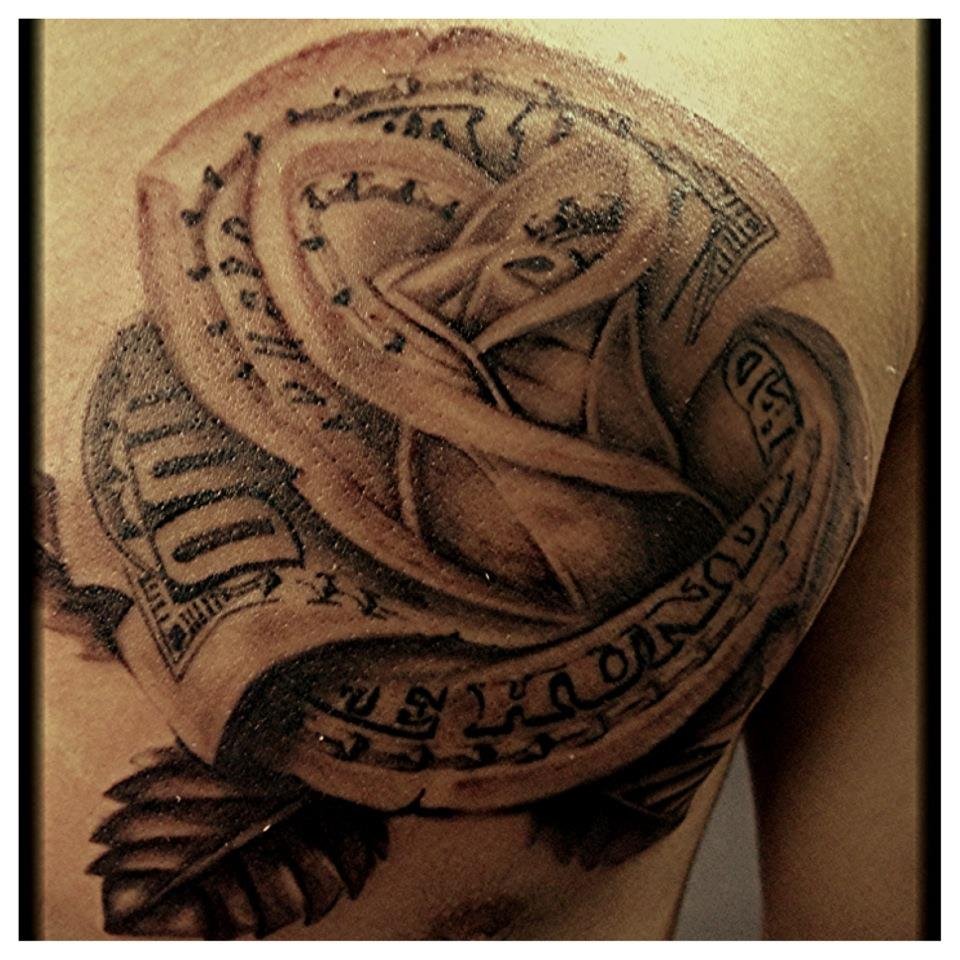 Color tattoo artwork by Blindside Tattoo