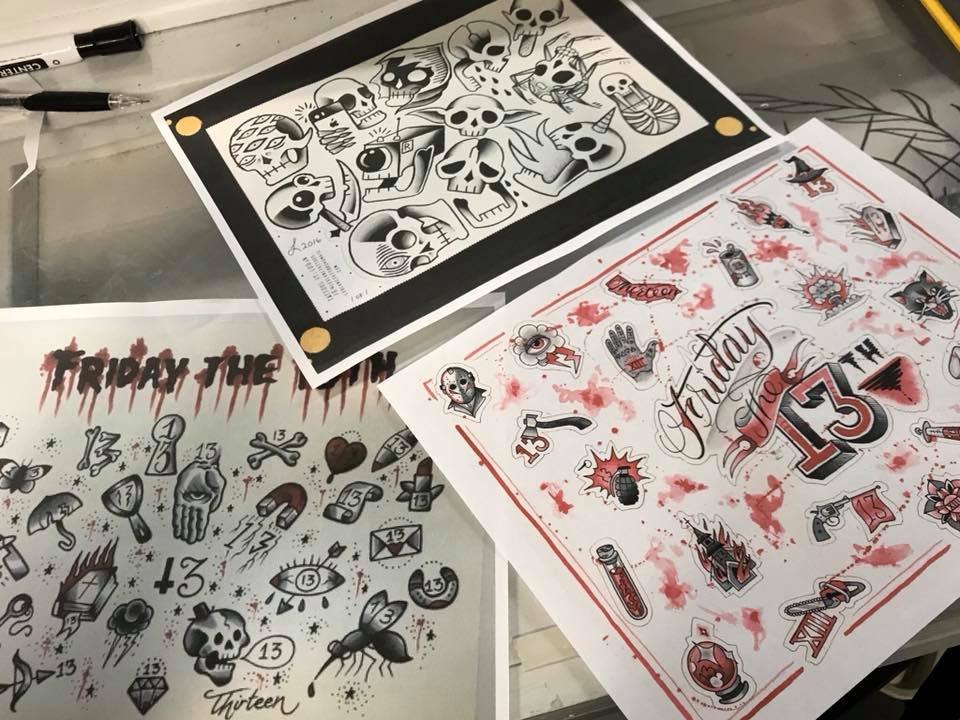 Color tattoo artwork by Blindside Tattoo