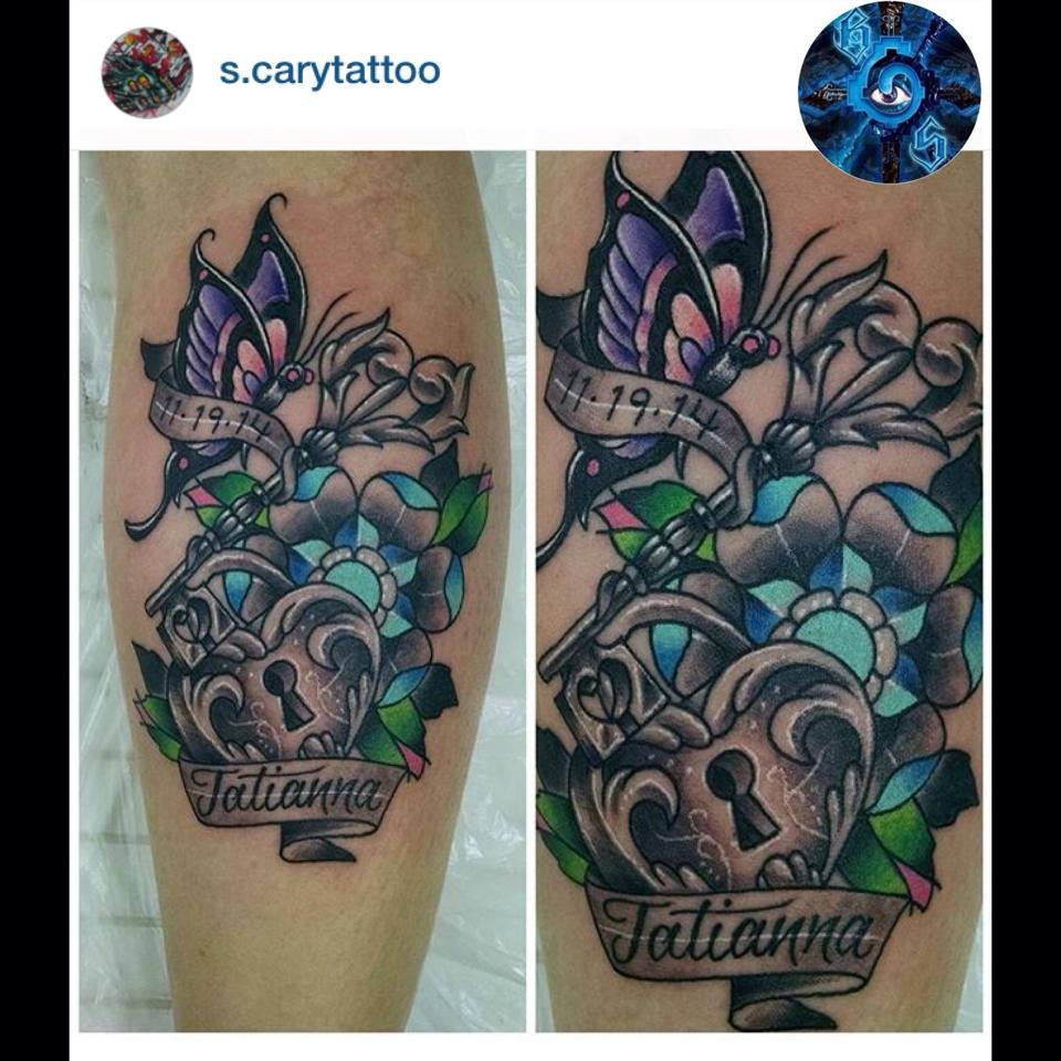 Color tattoo artwork by Blindside Tattoo